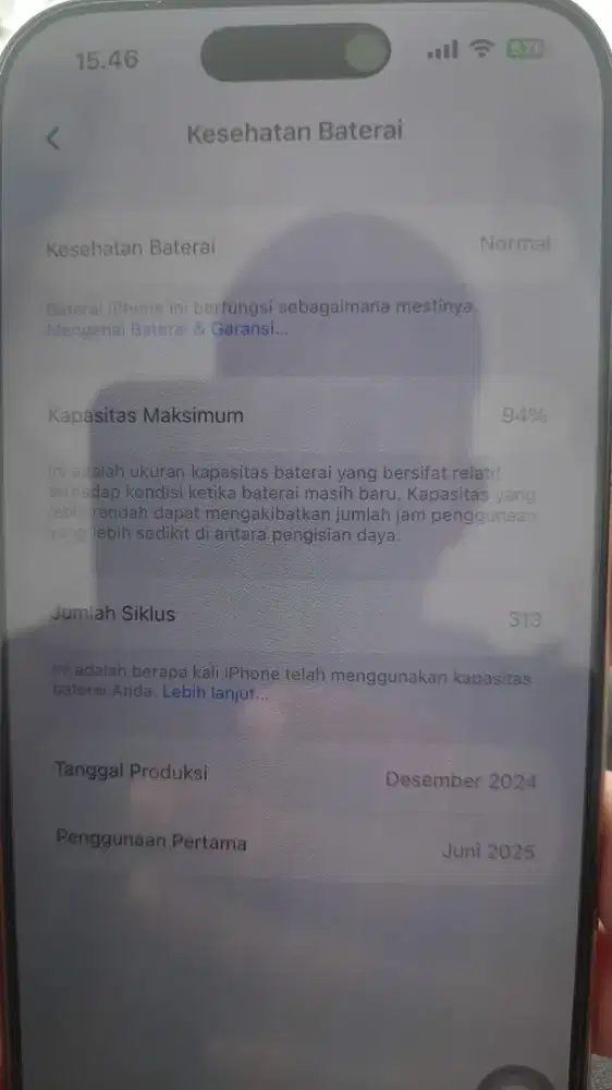 Iphone 16pro 256gb dessert like new bangt IBOX resmi