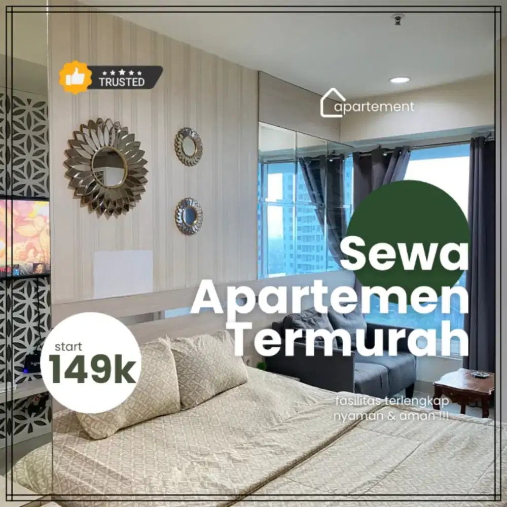 Disewakan Apartemen Depok TSM Transpark Cibubur Harian/Transit Trmurah