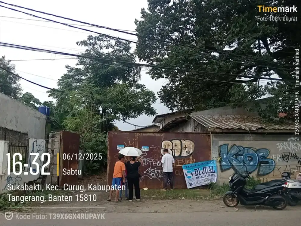 Tanah Bangunan Curug All In 7,2M