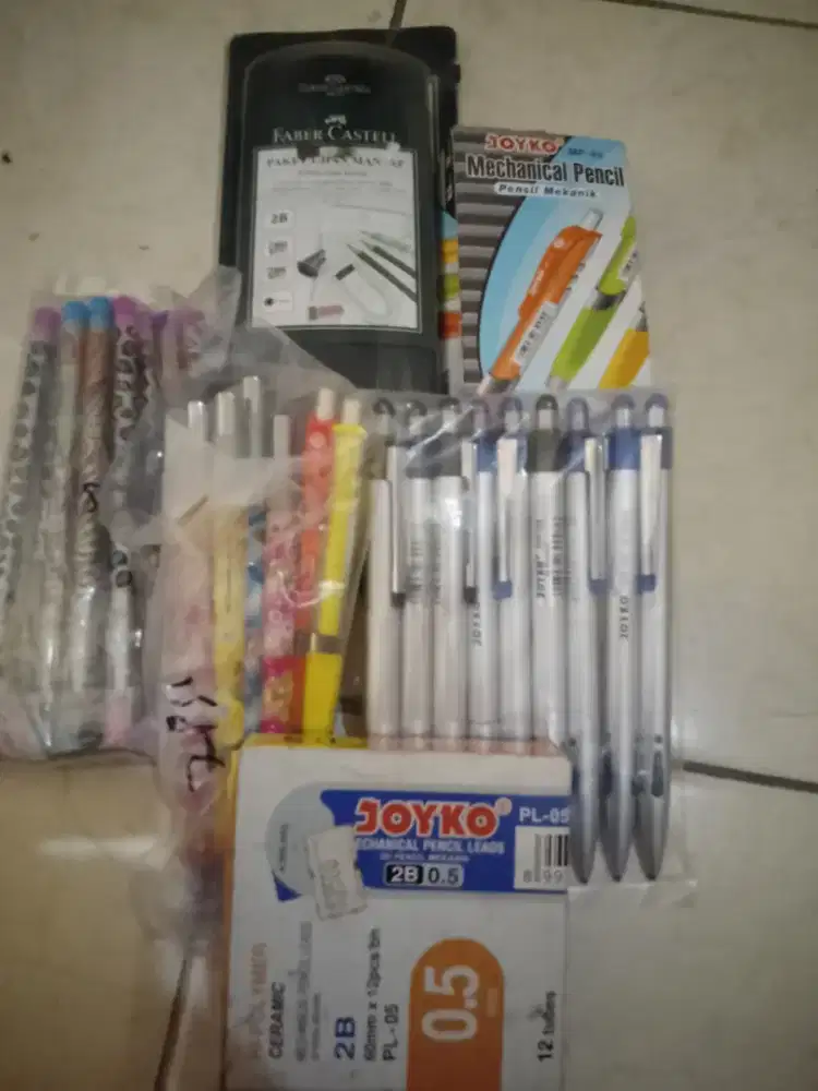 Habiskan stock pensil