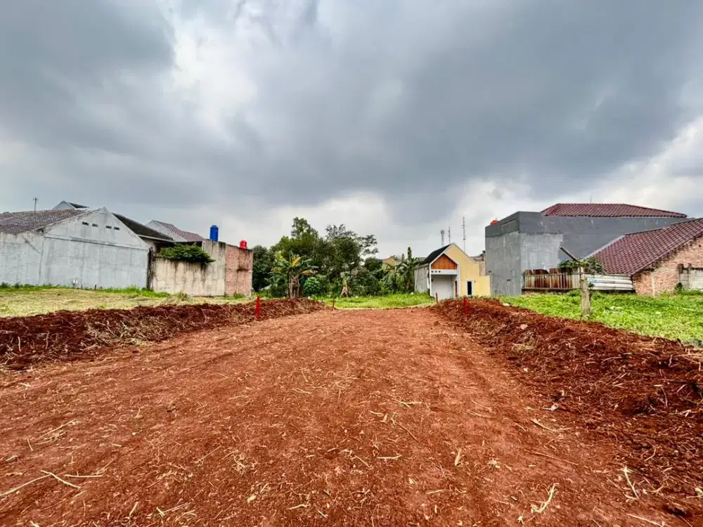 Kavling Hunian Row Jalan 7 Meter, Strategis 5 Menit Jl Raya Wibawa Mukti