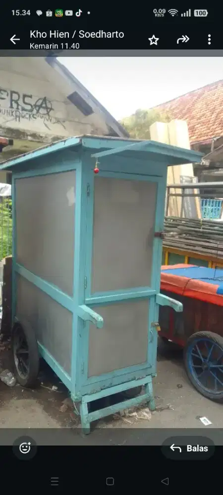 Dijual rombong bekas