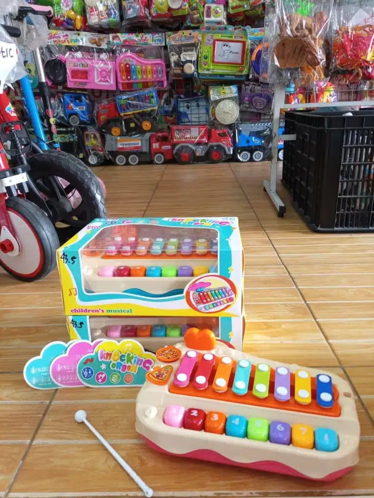 mainan anak xylophone box