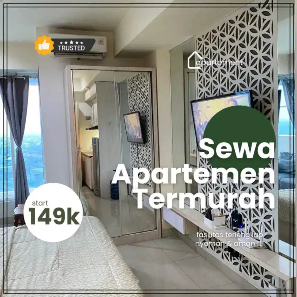 Sewa apartemen Harian/Transit Transpark Cibubur TSM Depok Termurah