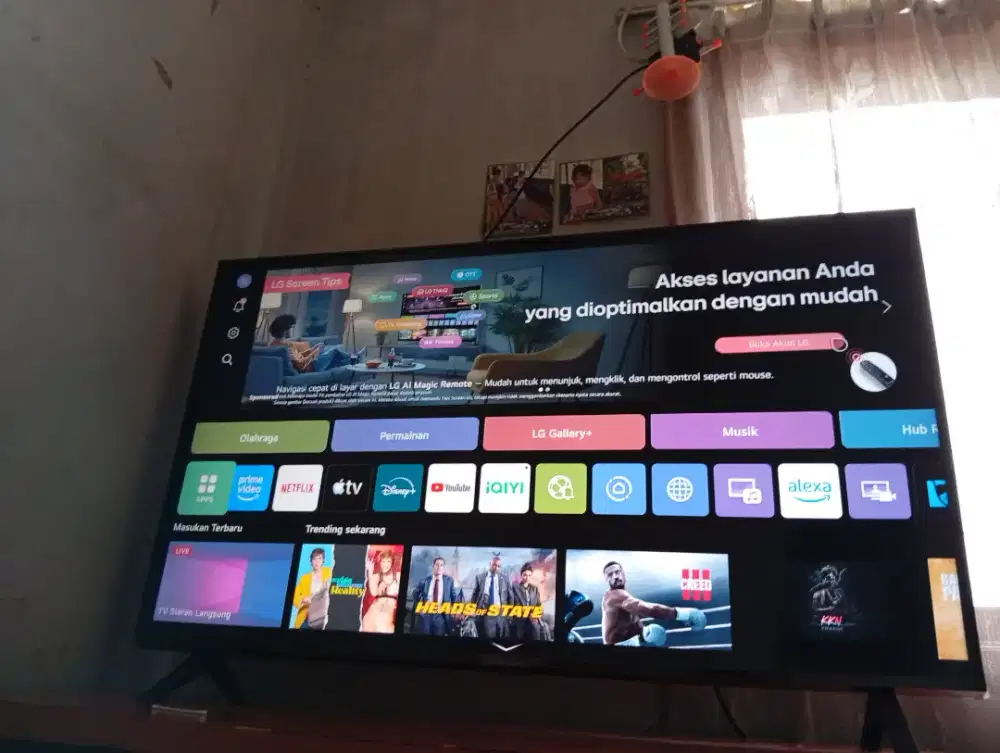 TV LG UHD AI THINQ 43UR75