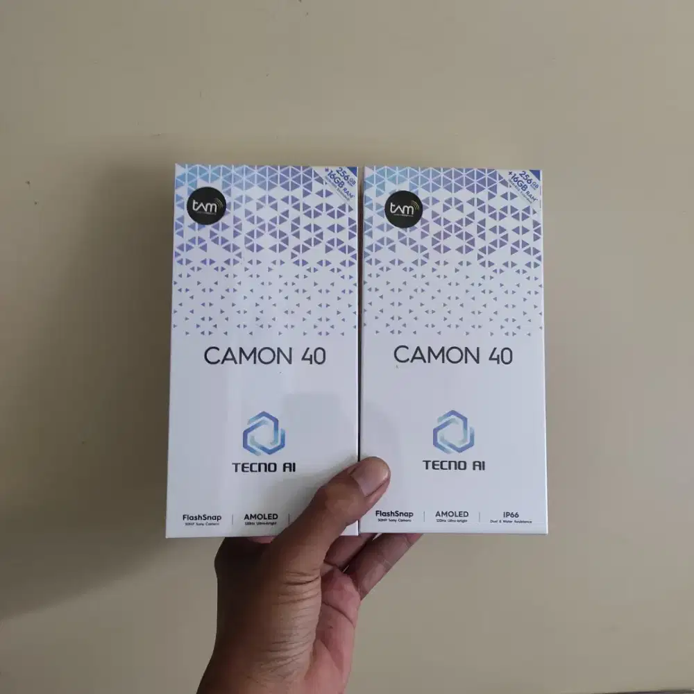 [ Fast respon WA ] Tecno Camon 40 8+8/256 Garansi resmi 13bln
