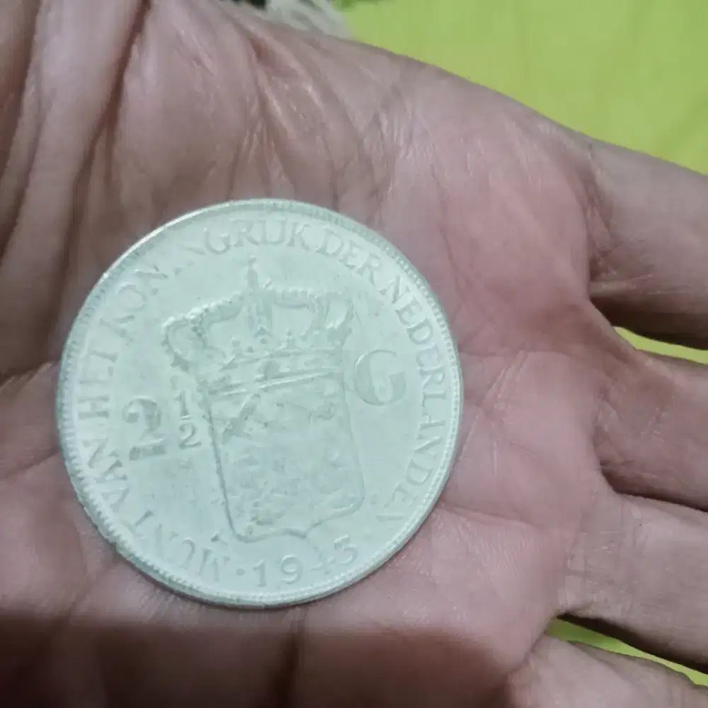 Koin Antik  2 1/2 gulden