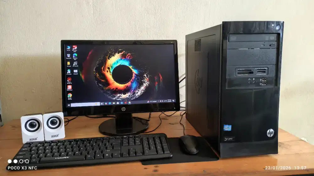 FULLSET KOMPUTER CORE I5, RAM 8GB, HDD 1000GB, LAYAR LED 19INC, NORMAL