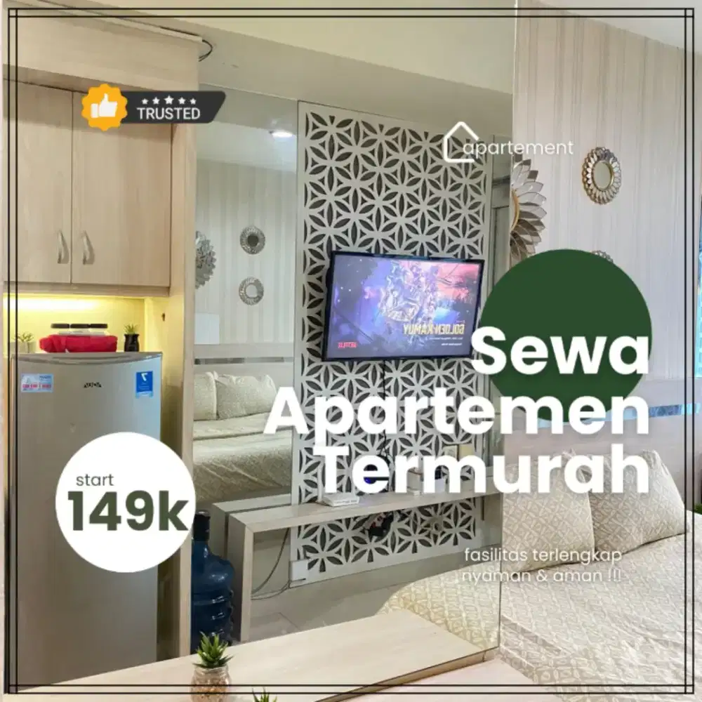 Sewa apartemen Harian/Transit BEKASI TIMUR TRANSPARK JUANDA TERMURAH