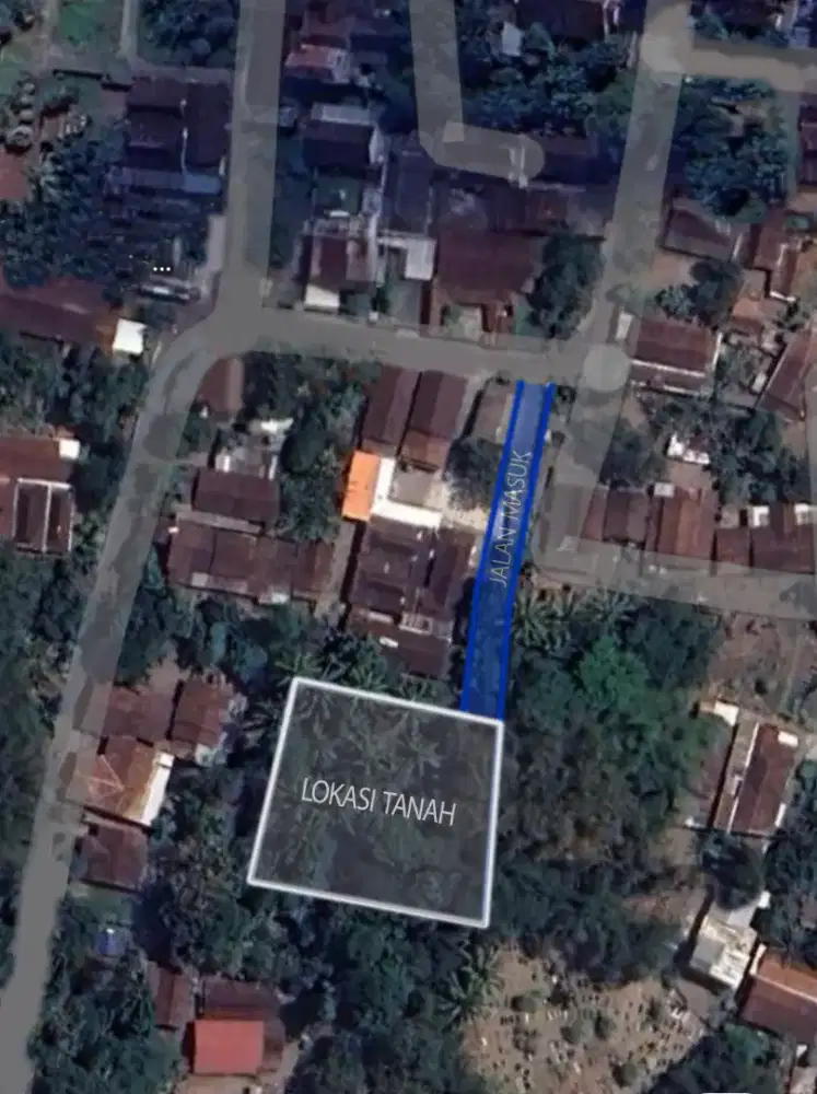 Dijual tanah L : 1.071 m2 di Sleman