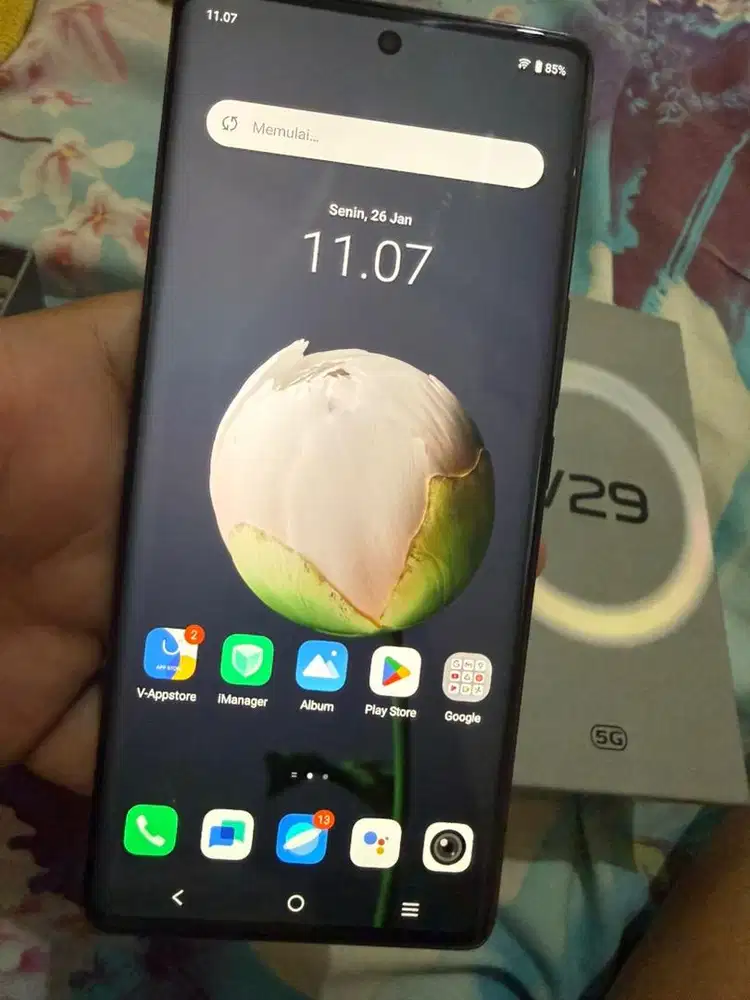 Vivo v29 8/256 warna hitam