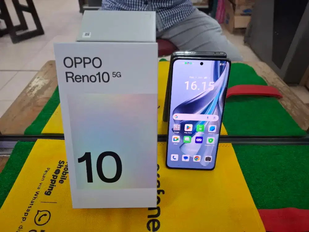 OPPO Reno 10 5G 8/256 gb lengkap normal