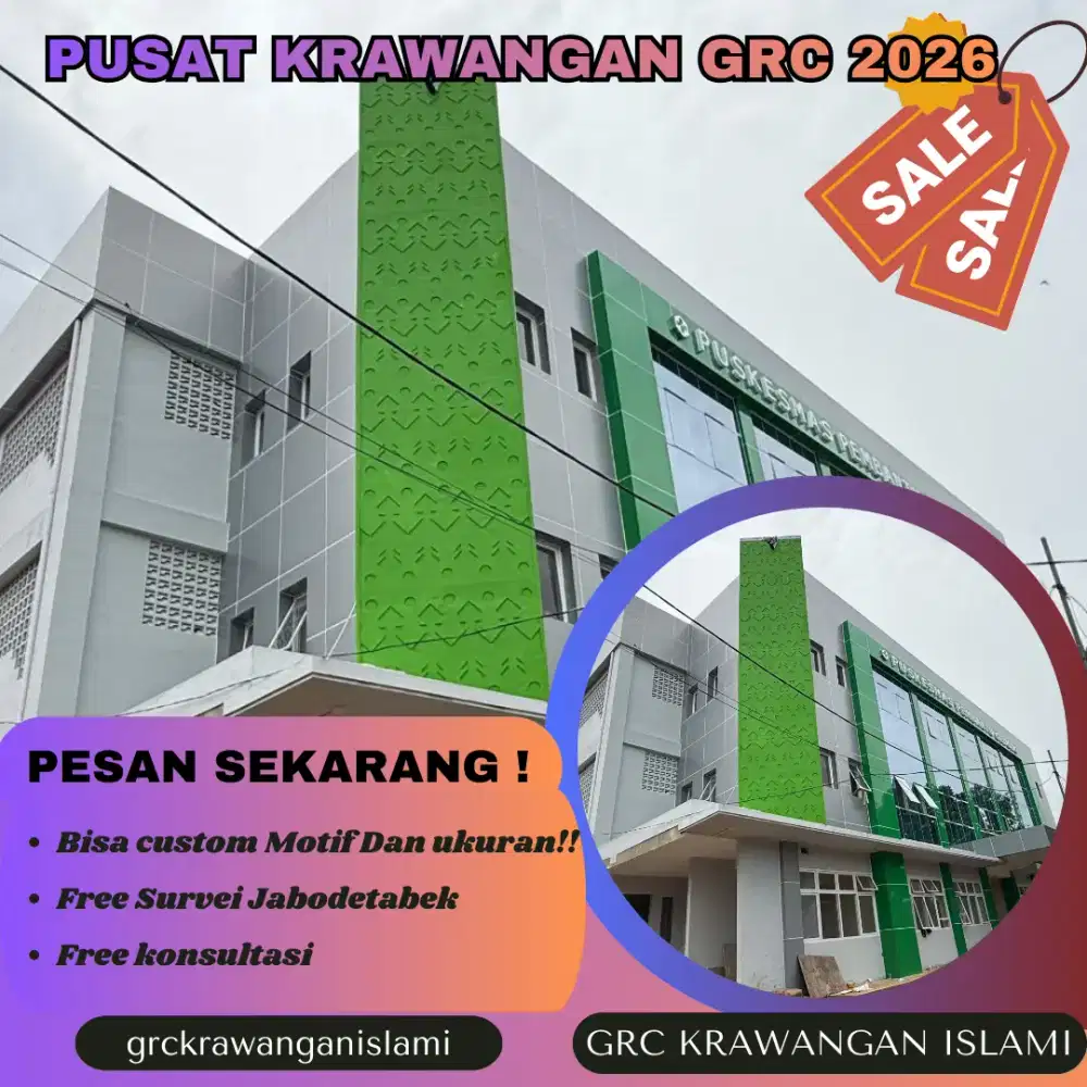 Contoh Krawangan GRC Terbaru untuk Dinding – Depok, Bekasi, Bogor