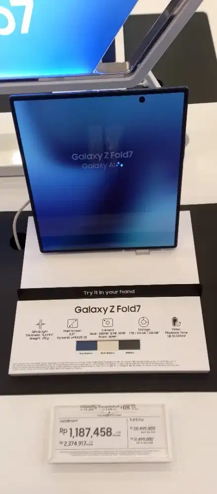 cicilan kredit Samsung Galaxy Zflod 7 pakai home credit dibogor