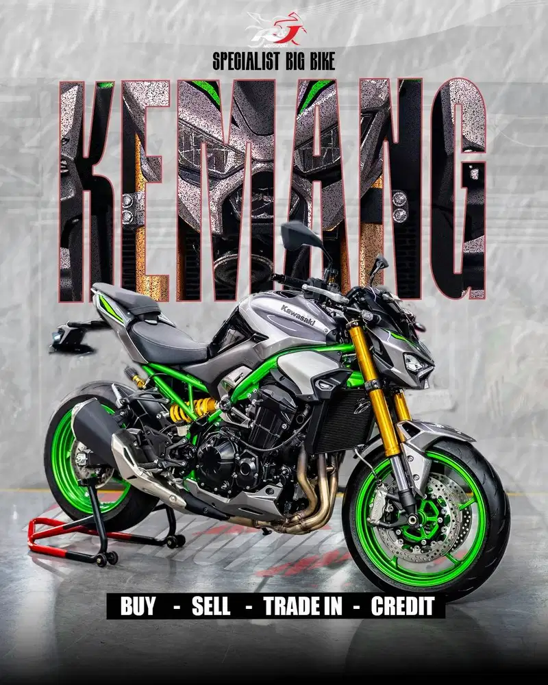 (Brand New)  Z900 SE Z 900 SPECIAL EDITION Tahun 2025 Odo 9 Perak