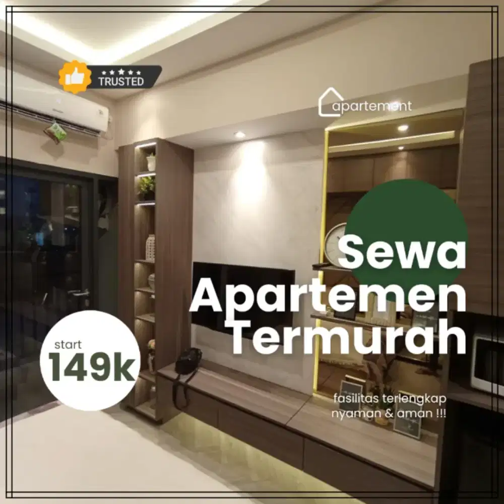 Disewakan Apartemen Tangerang TREEPARK SERPONG BSD CITY Harian/Transit