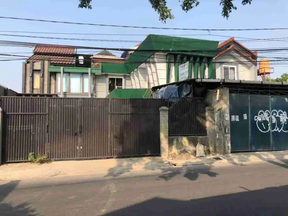 Jual rumah usaha di raden fatah ciledug dekat bintaro