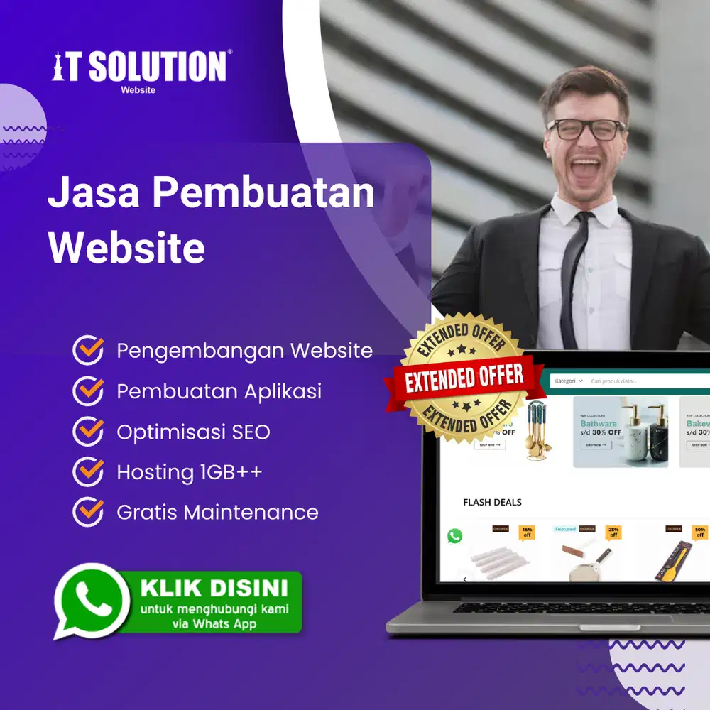 Pembuatan Website Toko Online Mobile Friendly