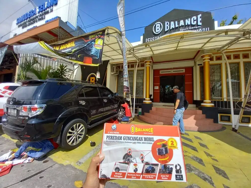 SPRING BUFFER BALANCE ANTI LIMBUNG MOBIL, PASANG DI SAMARINDA