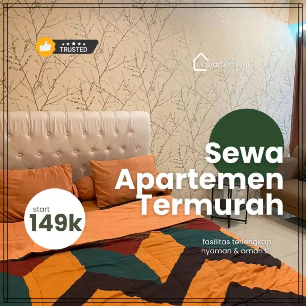 Sewa apartemen Harian/Transit TREEPARK SERPONG BSD Tangerang Termurah
