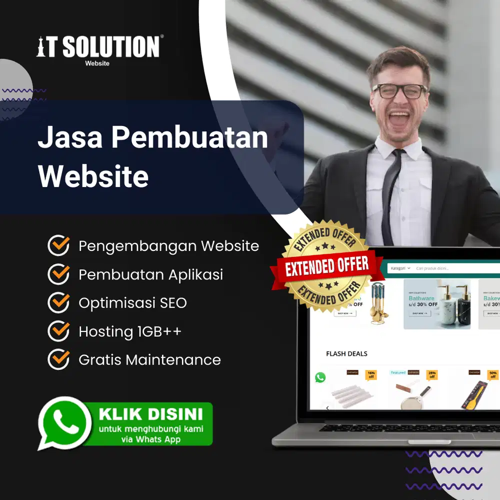 Pembuatan Website Custom Profesional