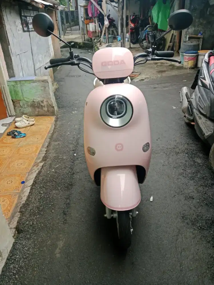 Sepeda Litrik Goda 166 Pink Mulus