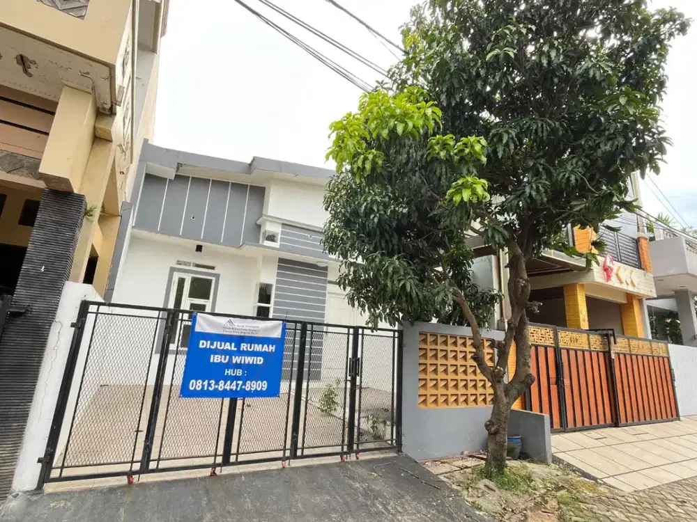 DIJUAL RUMAH MURAH DESAIN MEZZANINE, 3 KAMAR TIDUR AKSES TOL DEKAT TAMBUN GRAND WISATA DI GRAHA HARAPAN