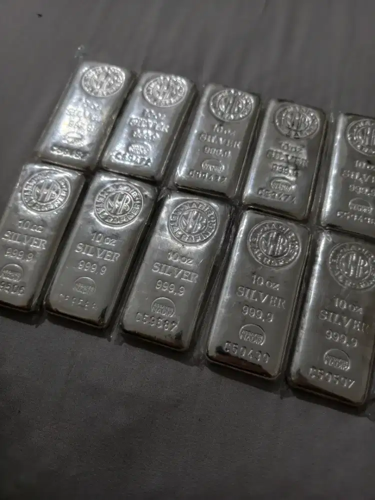 Perak Silver Nadir 10oz Bersertifikat