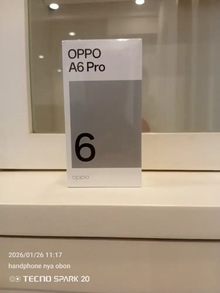 Oppo a6 pro 8/128segel box baru