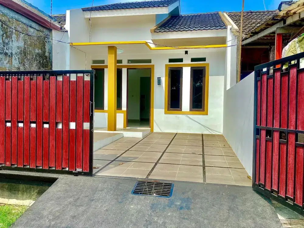 DIJUAL RUMAH MURAH MINIMALIS MODERN 2 KAMAR TIDUR, AKSES DEKAT TOL SETU - BURANGKENG DI BEKASI TIMUR REGENCY