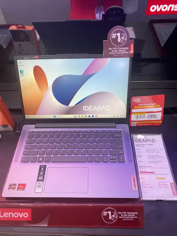 IDEAPAD SLIM 3 || KREDIT TANPA DP BUNGA RINGAN 0.88%