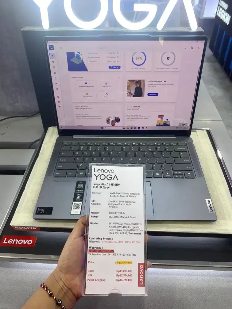 LENOVO YOGA 7 || CICILAN TANPA CC DP MULAI 0