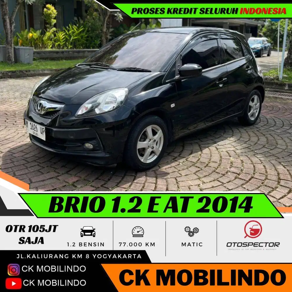 Honda Brio E Matic 2014 ISTIMEWA Kredit Murah DP Minim Yaris