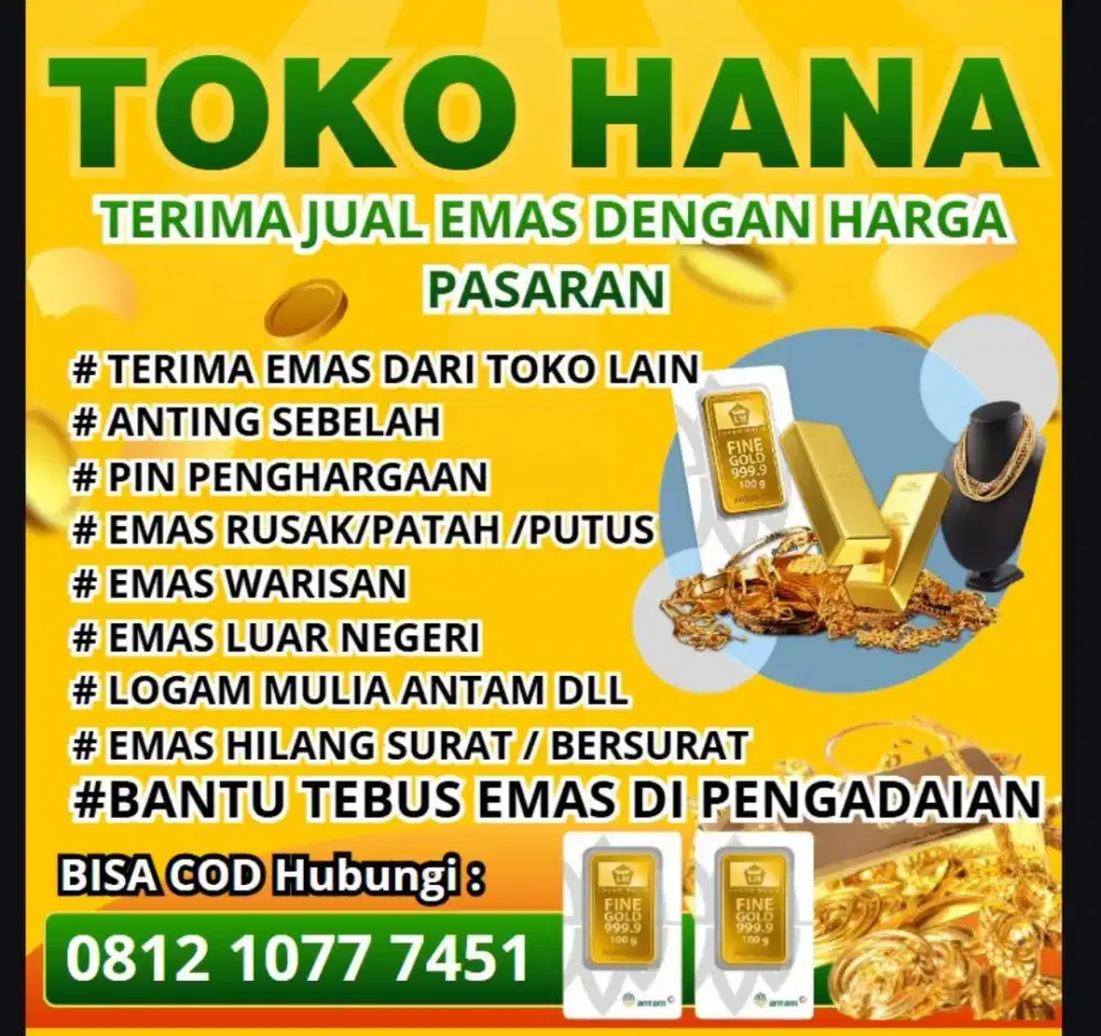 JUAL MAS DAN BERLIAN