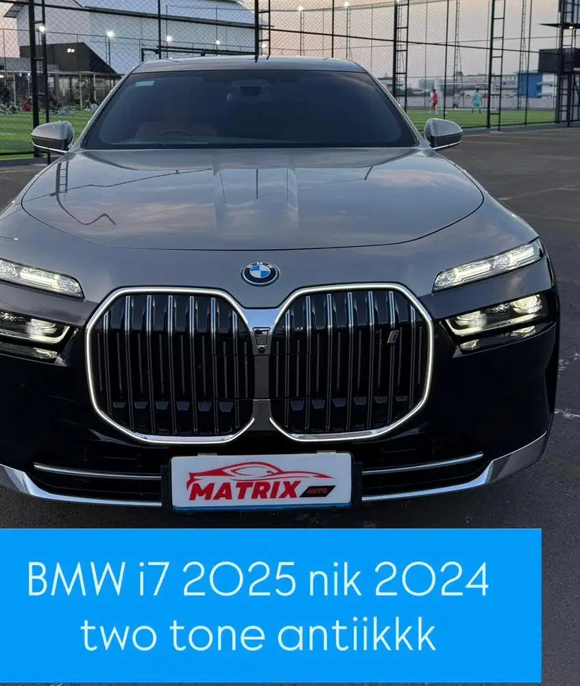 BMW i7 xdrive60 2025 nik 2024 atpm full option two tone