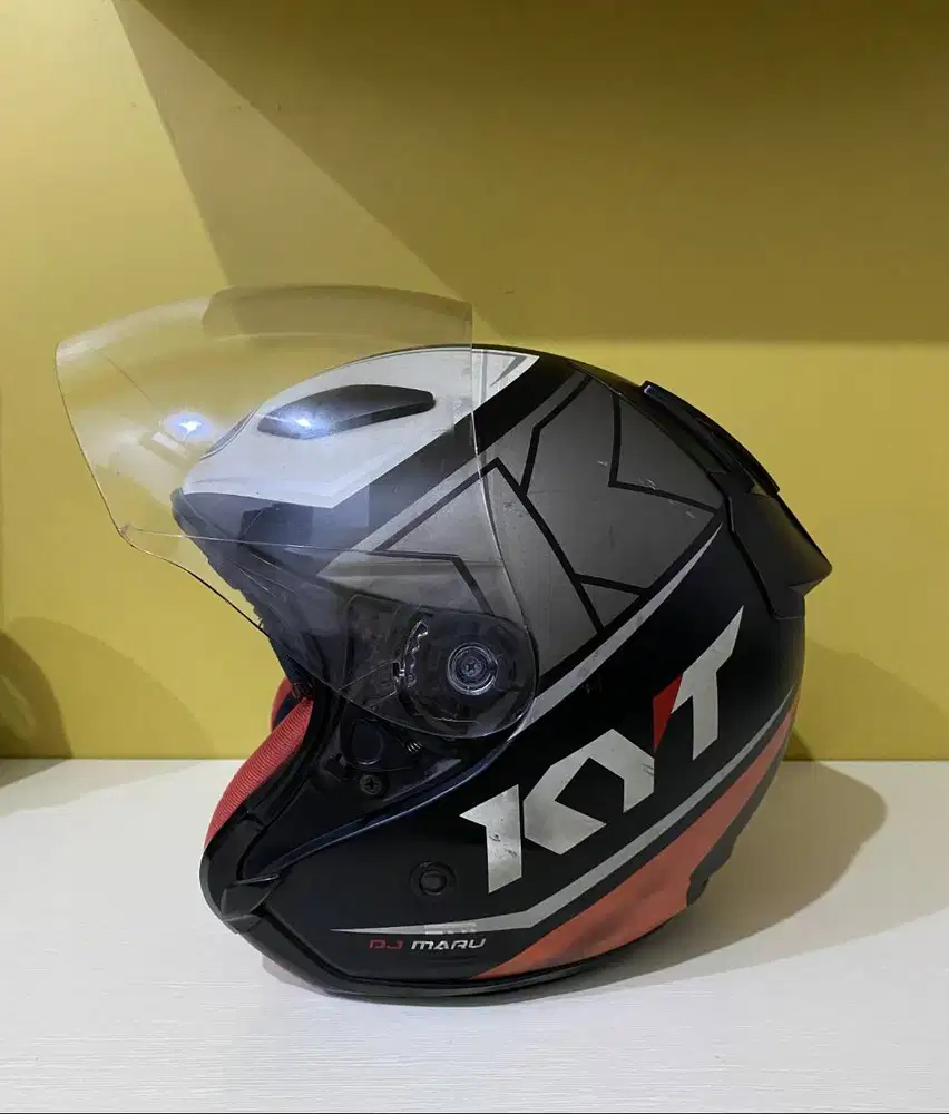 HELM KYT DJ MARU SOLID ORIGINAL SNI - HELM MURAH - SECOND ISTIMEWA