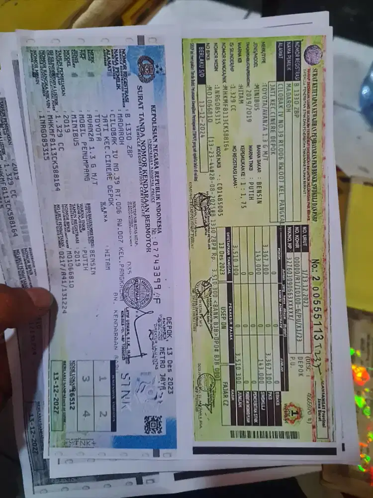 Scan ulang data yg hilang