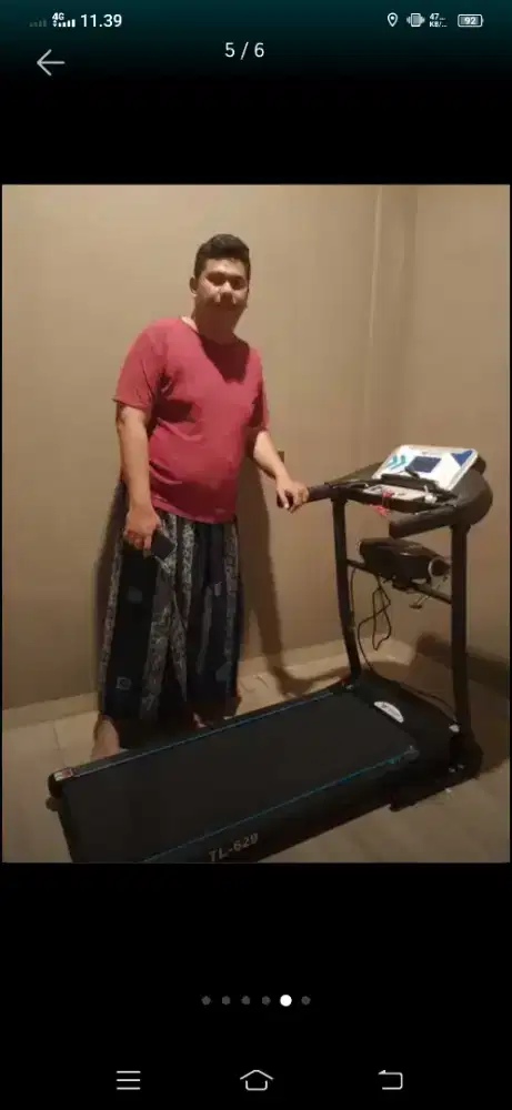 Promo treadmil eletrik multifungsi