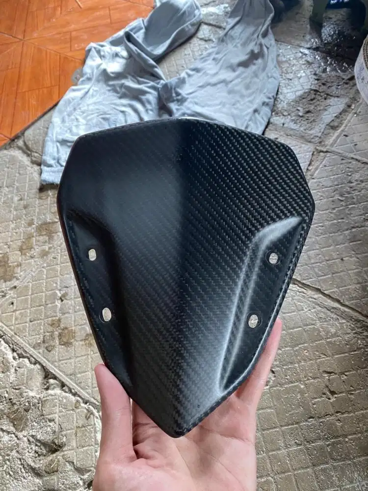 FOR SALE VISOR DEPAN ALL NEW AEROX 155 (CARBON)