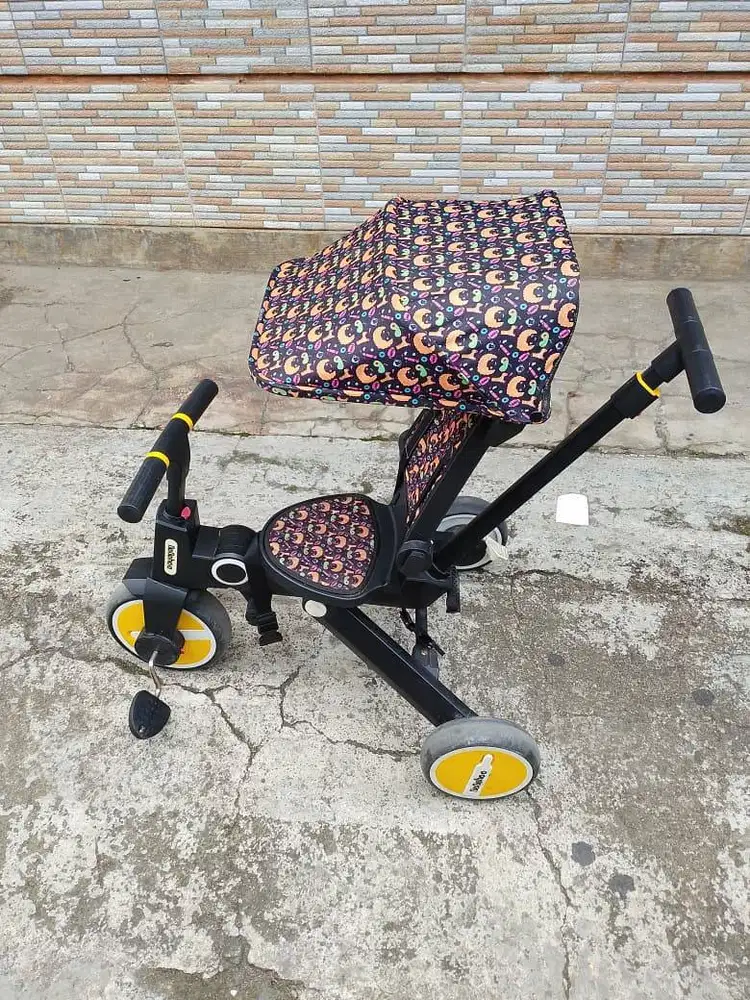 Sepeda bayi roda 3 merk bebehoo gen 2