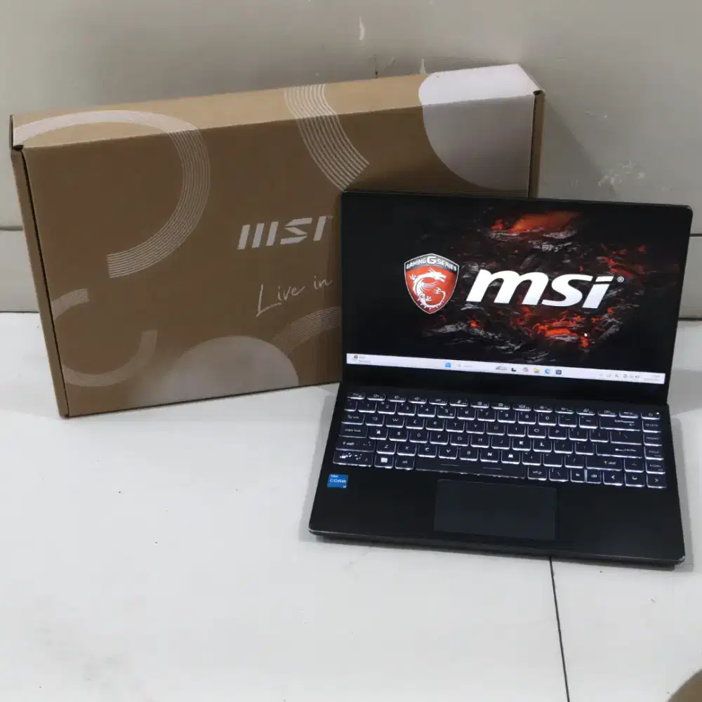 MSI MODERN intel coreb i3-gen 11 RAM8 GB SSD 256gb