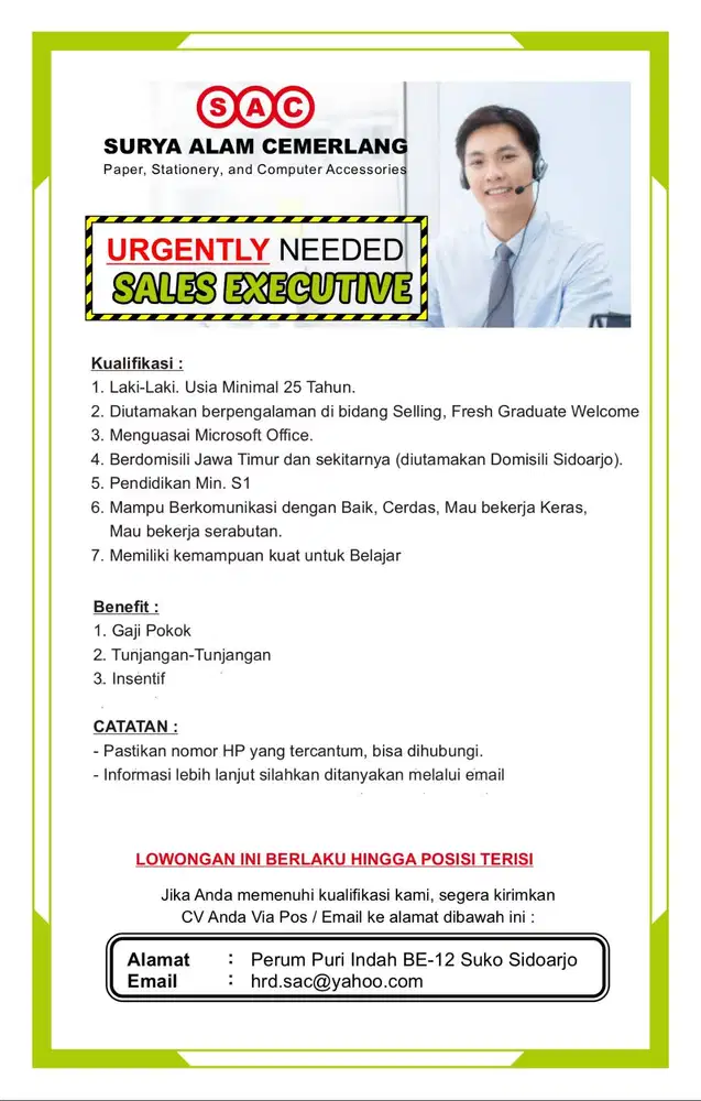 Sales Executive / Telemarketing