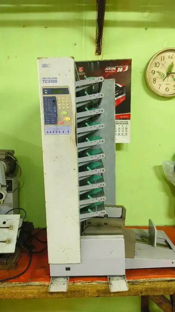 Mesin jilid susun kolator RISO TC5100