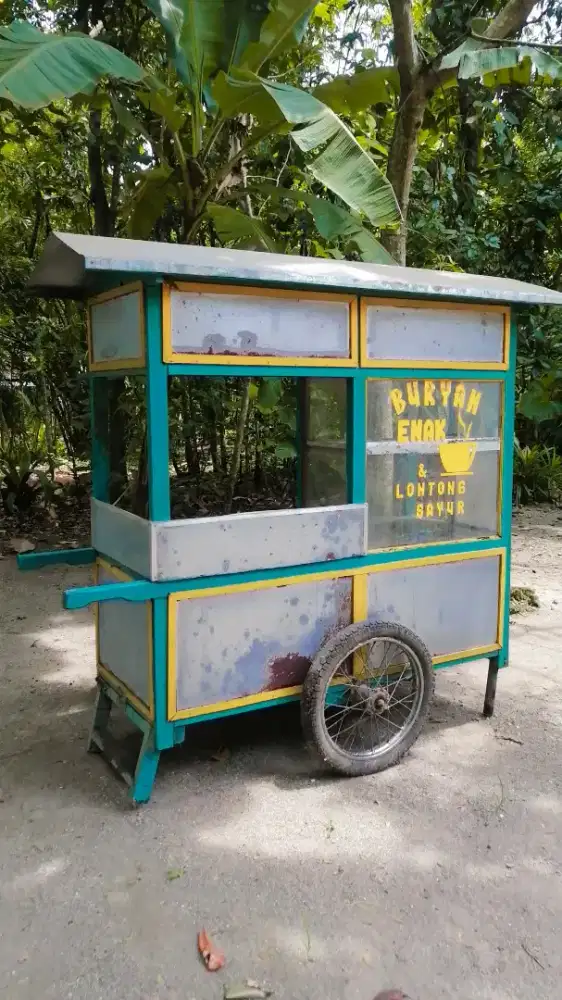 Dijual gerobak bubur ayam