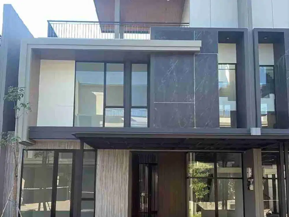Rumah Baru Modern Minimalis Distric 9 Unfurnish Cluster Mewah