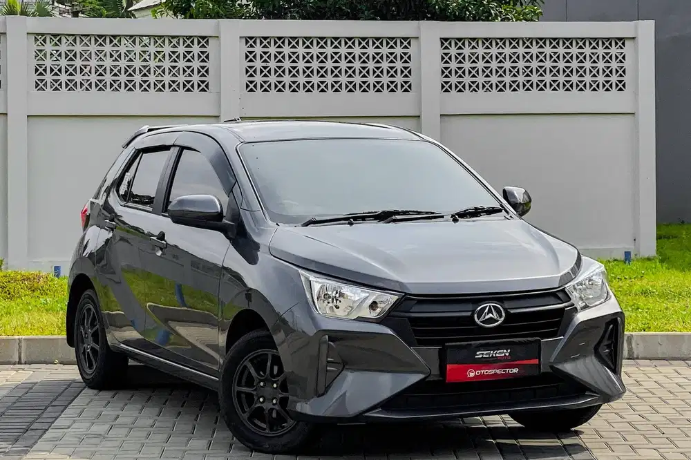 Toyota Ayla 1.0 New X CVT Matic 2024 Abu Abu Metalik. FULL RECORD!!!