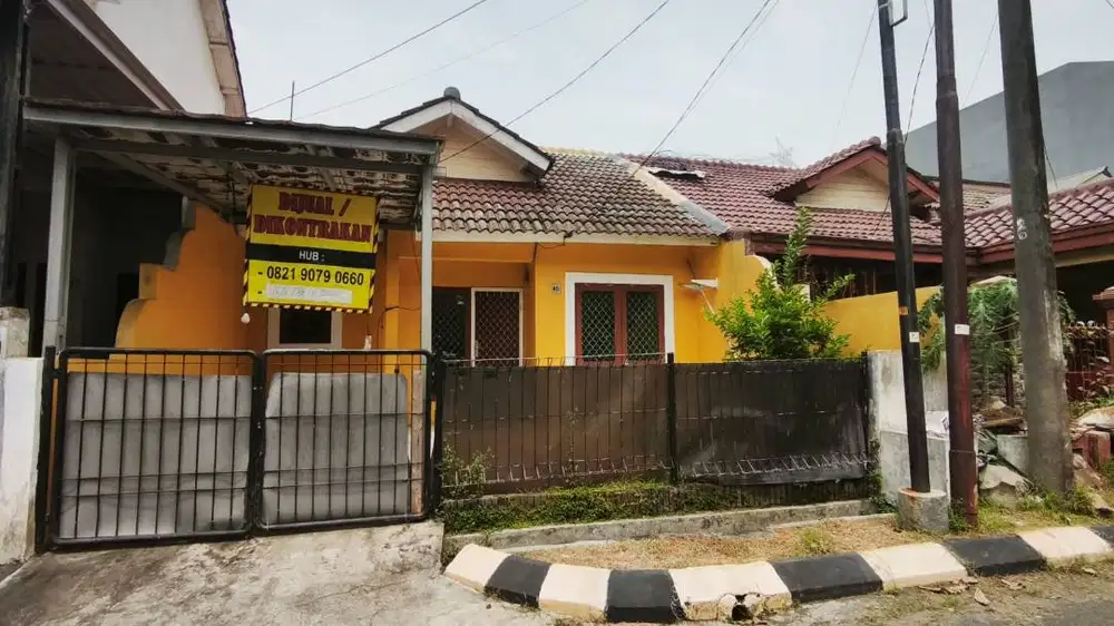 Dikontrakan/Dijual Rumah Aman & Nyaman – Sistem Keamanan 1 Pintu