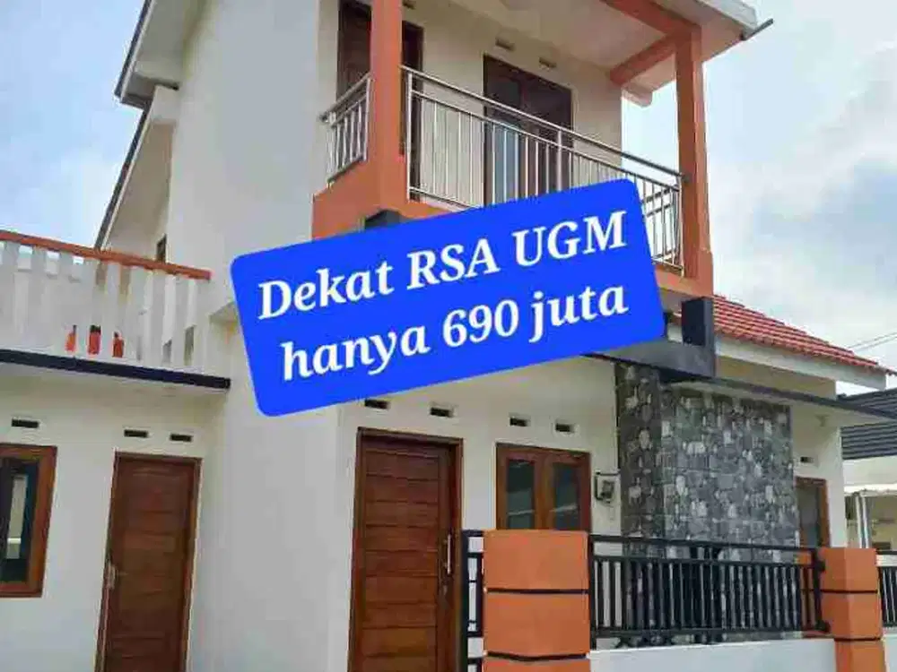 Turun Harga Rumah siap huni hanya 10 menit dari RSA UGM
