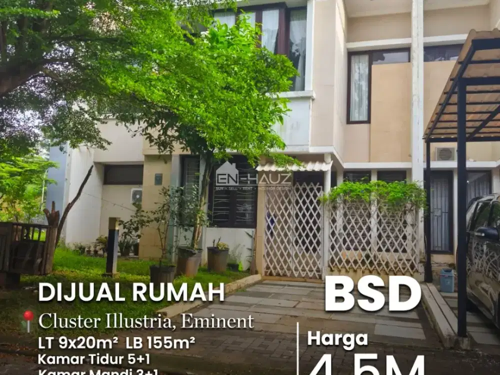 (TI) DIJUAL CLUSTER ILLUSTRIA, EMINENT, BSD