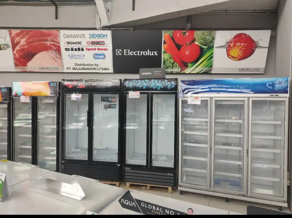 Showcase Gea 2 Pintu